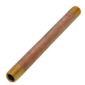 Product Image of 1/4" x 5-1/2" Brass Nipple (Lead Free)