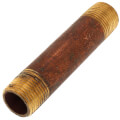 Product Image of 3/8" x 3" Brass Nipple (Lead Free)