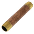 Product Image of 3/8" x 3-1/2" Brass Nipple (Lead Free)