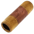 Product Image of 1/2" x 2-1/2" Brass Nipple (Lead Free)