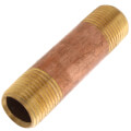 Product Image of 1/2" x 3" Brass Nipple (Lead Free)