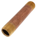 Product Image of 1/2" x 4" Brass Nipple (Lead Free)