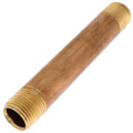 Product Image of 1/2" x 5" Brass Nipple (Lead Free)