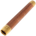 Product Image of 1/2" x 6" Brass Nipple (Lead Free)