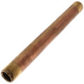 Product Image of 1/2" x 8" Brass Nipple (Lead Free)