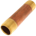 Product Image of 1" x 5" Brass Nipple (Lead Free)