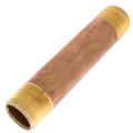 Product Image of 1" x 6" Brass Nipple (Lead Free)