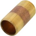 Product Image of 1-1/4" x 3" Brass Nipple (Lead Free)