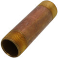 Product Image of 1-1/4" x 5-1/2" Brass Nipple (Lead Free)