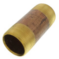 Product Image of 1-1/2" x 4" Brass Nipple (Lead Free)