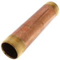 Product Image of 1-1/2" x 8" Brass Nipple (Lead Free)