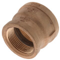 Product Image of 1-1/2" x 1-1/4" FIP Brass Coupling (Lead Free)