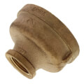 Product Image of 2-1/2" x 1" FIP Brass Coupling (Lead Free)