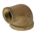 Product Image of 1-1/2" x 3/4" FIP Brass 90-Degree Reducing Elbow (Lead Free)