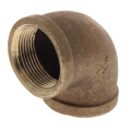 Product Image of 1-1/4" x 3/4" Reducing 90° Brass Elbow (Lead Free)