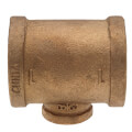 Product Image of 1" x 1" x 3/8" Reducing Brass Tee (Lead Free)