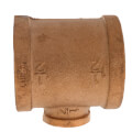 Product Image of 1-1/2" x 1-1/2" x 1/2" FIP Brass Tee (Lead Free)