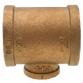 Product Image of 1-1/2" x 1-1/2" x 3/4" Reducing Brass Tee (Lead Free)