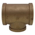Product Image of 2" x 2" x 1-1/2" Reducing Brass Tee (Lead Free)