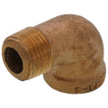 Product Image of 1/2" Brass 90 Deg Street Elbow, Lead Free (Threaded)