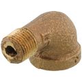 Product Image of 1/8" Brass 90 Deg Street Elbow, Lead Free (Threaded)