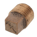 Product Image of 1/4" Brass Sq Head Plug (Lead Free)