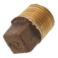 Product Image of 1/8" Brass Sq Head Plug (Lead Free)