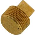 Product Image of 3/4" Brass Sq Head Plug (Lead Free)