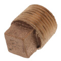Product Image of 3/8" Brass Sq Head Plug (Lead Free)