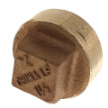 Product Image of 1-1/2" Brass Sq Head Plug (Lead Free)