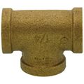 Product Image of 1/4" FIP Brass Tee (Lead Free)