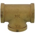 Product Image of 3/4" FIP Brass Tee (Lead Free)