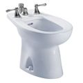 Product Image of Piedmont Deck Mount Vertical Spray Flushing Rim Bidet, Cotton White - BT500B#01