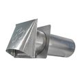 Product Image of 4" ASM320 Aluminium Standard Mouth Vent Termination Hood w/ Flapper