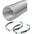 Product Image of 4" x 8 Ft. V220 Semi-Rigid Flexible Aluminium Duct