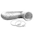 Product Image of 4" x 8 Ft. WMF661 SilverDuct Wire Helix Aluminium Foil Hose