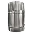 Product Image of 4" Aluminum Round to Oval Male Adapter