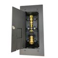 Product Image of Concrete Deck Versatile Gas Plug & Anodized Aluminum Door with 3/4" NPT Inlet x 1/2" Quick Disconnect Outlet