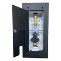 Product Image of Exterior Versatile Gas Plug & Anodized Aluminum Door with 1/2" NPT Inlet x 3/8" Quick Disconnect Outlet, 2 PSI