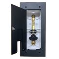 Product Image of Exterior Versatile Gas Plug & Anodized Aluminum Door with 1/2" NPT Inlet x 3/8" Quick Disconnect Outlet