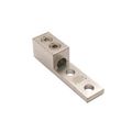 Product Image of Al Universal Terminal, 2 Hole, 6 Awg (Str)-350 Kcmil, 1/2" Stud, 1.75" Stud Spacing
