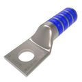 Product Image of 400 Kcmil, Cu, 1 Hole, 1/2" Stud, Long Barrel Terminal Connector
