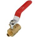 Product Image of 1/8" FIP x MIP Full Port Forged Brass Mini Ball Valve