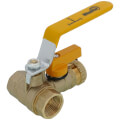 Product Image of 3/4" Threaded Brass Ball Valve w/ Hose Drain (Lead Free)