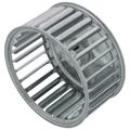 Product Image of Galvanized Steel CW Blower Wheel (3-13/16" Diameter x 1-7/8" Width, 1/4" Bore)