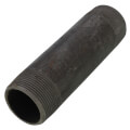 Product Image of 1-1/2" x 6" Schedule 80 Heavy Duty Seamless Black Nipple