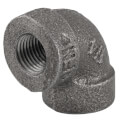 Product Image of 1/4" Extra Heavy Black 90° Elbow