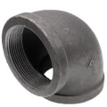 Product Image of 3" Extra Heavy Black 90° Elbow