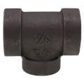 Product Image of 3/4" x 3/4" x 1/2" Extra Heavy Black Reducing Tee