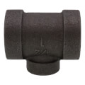 Product Image of 1" x 1" x 1/2" Extra Heavy Black Reducing Tee